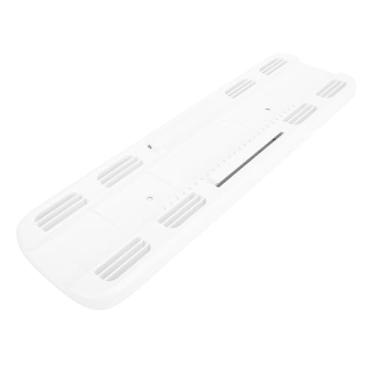 Imagem de Placa Traseira da Escova Traseira Elétrica, Material ABS, Longa Duração, Pista Deslizante, Adequada para 3 Cabeças de Escova, Simples e Moderna, Placa de