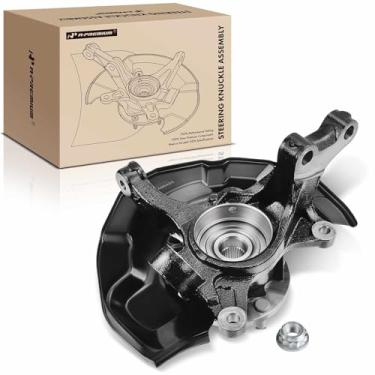Imagem de A-Premium Junta de direção dianteira e conjunto de cubo de rolamento de roda compatível com Toyota Sienna 2004-2010, lado esquerdo do motorista