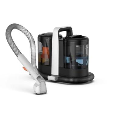 Imagem de Limpador de manchas para carpetes e estofados, máquina portátil de limpeza de estofados de 15Kpa, limpador de sofá de 600 W com ferramenta para manchas resistentes, limpador profundo de estofados