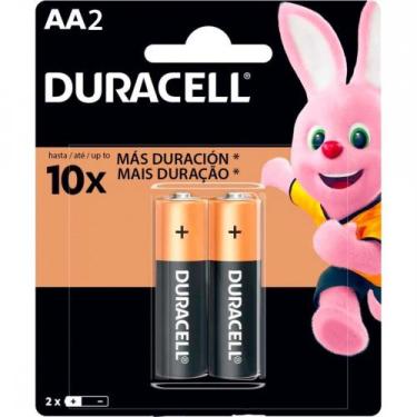 Imagem de Pilha Duracell Alcalina Pequena Aa Cartela Com 2 Pecas