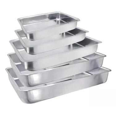 Imagem de Jogo de tabuleiro 5 peças Alumínio Lute - Lute Aluminios