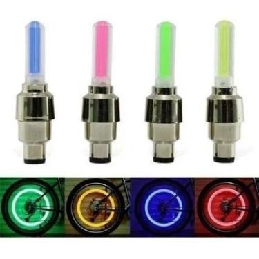 Imagem de Bico De Led Neon Carro Moto Bike Bicicleta Xenon Roda Sensor - NQK