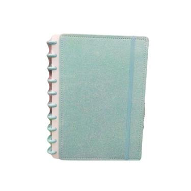 Imagem de Caderno Inteligente Smart A5 Grande Glitter 80 Fls Pautado - NS, Verde