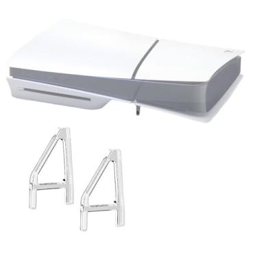 Imagem de Suporte Base Horizontal Transparente Para PlayStation 5 Slim Digital Ultra