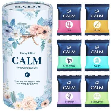 Imagem de Vaporizadores de Banho TranquilBliss - 6 Unidades com Fragrância Orgân