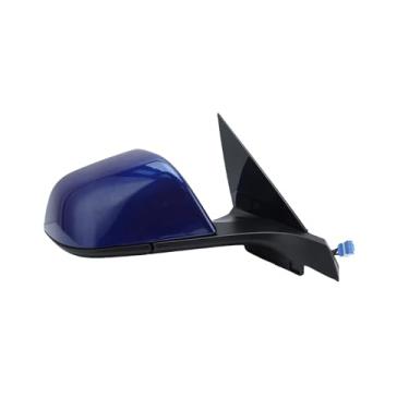 Imagem de Conjunto de espelho retrovisor de 13 fios compatível com Tesla Model 3 M3 2021-2023 Dark Royal Blue com capa lateral para espelho retrovisor de carro acessórios(1pc right)