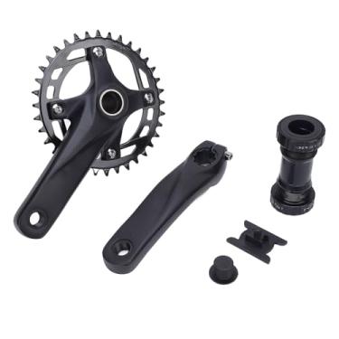 Imagem de Pedaleira de Ciclismo, Liga de Alumínio Bcd104mm 36t Oco Integrado para Suporte Inferior Rosqueado Bb68