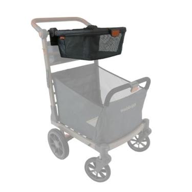 Imagem de Wadabuggy Cesta de compras – Mini carrinho de compras anexável compatível com carrinhos dobráveis Wadabuggy – Capacidade de transporte de 9 kg para mercearia, mercado e piquenique