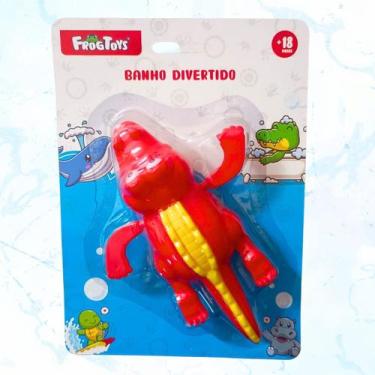 Imagem de Bichinhos Banho Banheira de Corda Infantil Animais Marinhos - Frog Toy