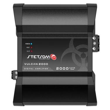 Imagem de Módulo Amplificador Stetsom Vulcan 2000 1 Ohm 2000W RMS 1 Canal