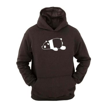 Imagem de Moletom Masculino Canguru Estampa Panda com Capuz Conforto-Masculino