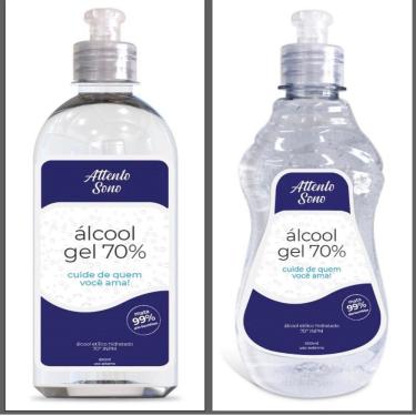 Imagem de Alcool gel antisseptico attento 500ML