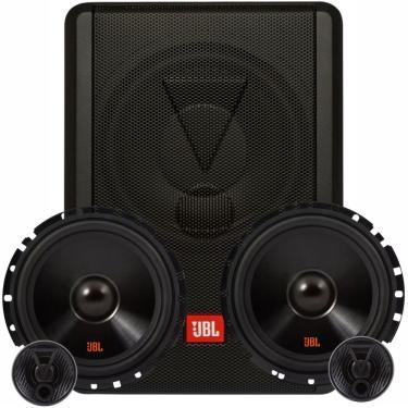 Imagem de Kit Duas Vias Jbl 6 62vfx55 110w + Caixa Jbl Ativa Sw8a-ms
