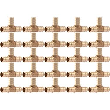 Imagem de SharkBite UC362LF Camiseta PEX de 1,27 cm (1/2 polegada), pacote com 25