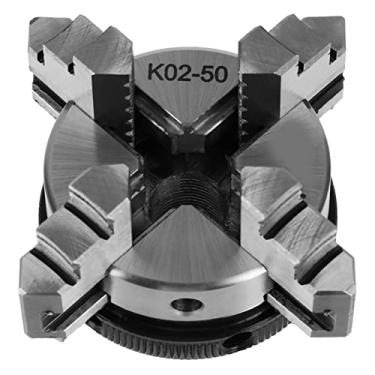 Imagem de Torno Egocêntrico Chuck, Mini Mini 4 Jaw Chuck para Torno de Madeira, Mandato Compacto para Processamento de Metais Não Ferrosos, Pequeno Em Tamanho