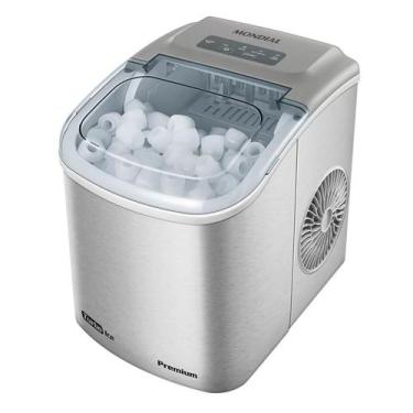 Imagem de Máquina de Gelo Turbo Mondial Ice Premium MG-12-GI Cinza - 220V, UNICA