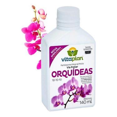 Imagem de Fertilizante Adubo Vitaplan Orquídeas 140ml Rende Até 28 L