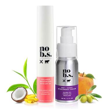 Imagem de No B.S. Skincare Protect & Quench Duo - Hidratante Facial Com FPS 20 e Creme Hialurônico. Fórmulas potentes. Limpe a pele.