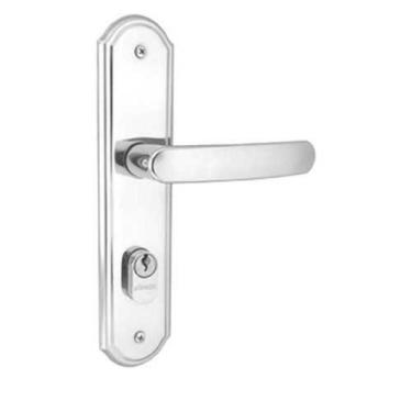 Imagem de Fechadura Externa Inox Premium 31 Roseta Inox Polido, 40mm - Aliança