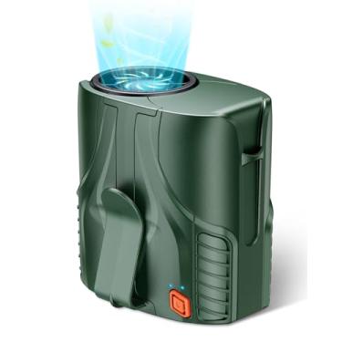 Imagem de Ventilador de cintura pessoal portátil 2025 e ventilador de pescoço, motor sem escova de 14000 RPM, tempo de funcionamento 40H recarregável, operação silenciosa de 6 velocidades, resfriamento corporal