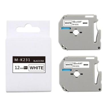 Imagem de Fita Compatível Etiquetador Brother Pt-70 Pt-80 Pt-90 - Vedo, 2 UNIDAD