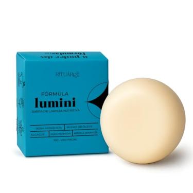 Imagem de Rituária Fórmula Lumini, Sabonete Clareador Natural com Niacinamida, Argila Branca e Óleos Essenciais, para Peles Sensíveis e Oleosas