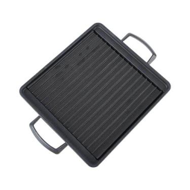 Imagem de Pequeno Mini Churrasqueira a Carvão Bandeja Fogão De Churrasco Domésti