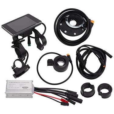 Imagem de Controlador de Motor de Bicicleta Elétrica 15A Controlador de Velocidade Comum 36V 48V com M6 Painel LCD 1 a 2 Kit Totalmente Impermeável de Cabo