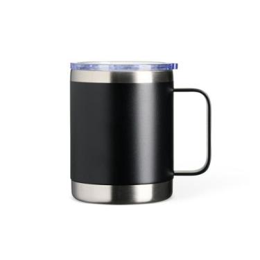 Imagem de Caneca Térmica Pequena 350ML com Tampa Café Chá Água Portátil Compacta
