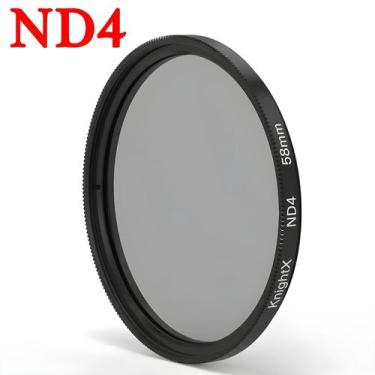 Imagem de Conjunto De Filtros De Densidade Neutra Para Canon Nikon 49mm a 77mm K
