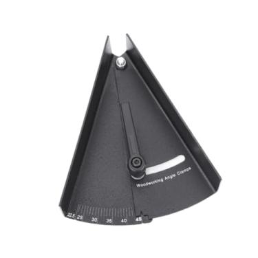 Imagem de Generic Braçadeira de ângulo ajustável, ferramenta de madeira de braçadeira de vários ângulos de ângulo de ângulo, medindo transferidor de medição, 45 Graus