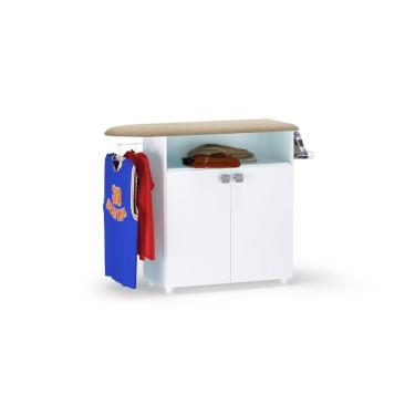 Imagem de Passadeira De Roupas Com Armário 2 Portas Bianca Max Branco