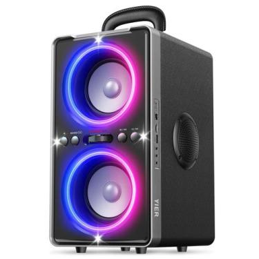 Imagem de Alto-falante Bluetooth para festas YIER 200W Peak com subwoofer 160W
