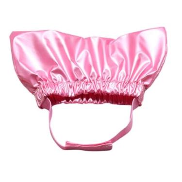 Imagem de HALONTIN Touca De Banho Para Cães, Protetor Orelhas Gato Banho, Capacete À Prova D'Água E Protetores Auriculares Ajustáveis Animais Estimação, Proteção Reutilizável Cães Gatos, Rosa