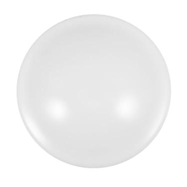 Imagem de PartyKindom Luminária De Teto Embutida, Abajur Plástico Em Formato Cogumelo, Capa Substituição Para Arandela, Lustre, Luminárias, Branco, 29,6 Cm