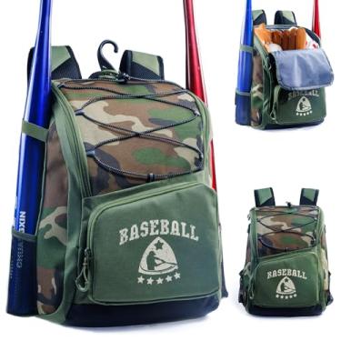 Imagem de VIGEGARI Mochila De Beisebol Infantil Para Meninos 8 A 12 Anos - Softbol Juvenil Meninas 5 Anos, Equipamento, Bastão