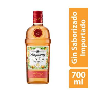 Imagem de Gin Tanqueray Flor de Sevilla Garrafa 700ml, Agridoce, 700ml