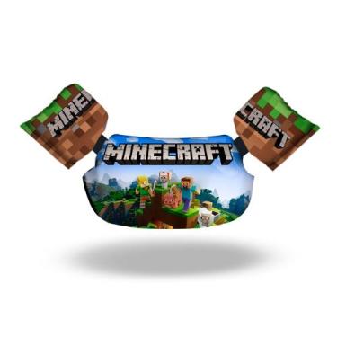 Imagem de Bóia Salva Vidas Infantil Não Fura Colete Estampa Personagens e Desenh