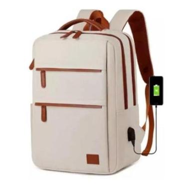 Imagem de Mochila EXECUTIVA Bolsa Mala De Bordo USB Cor:;Gênero:Unissex;Tamanho:G-Unissex