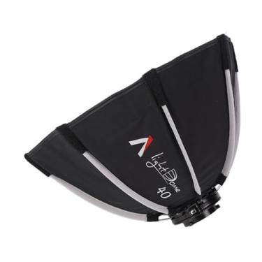 Imagem de Aputure Mini Softbox Light Dome 40 para Storm 80c, design octogonal circular com suporte Mini ProLock e panos de difusão