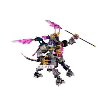 Imagem de Conjunto De Blocos De Construção De Modelo Ninja Centaur Para Meninos,