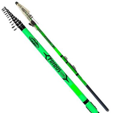 Imagem de Vara Ultra Light Telescópica 2,70 Tribus Verde Makis Fishing
