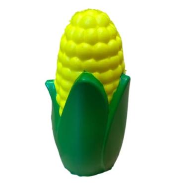 Imagem de Helmet Flair Softeez espiga de milho para capacete | Feito nos EUA | Acessório de capacete de espuma para capacete de bicicleta, capacete de esqui e capacete de airsoft | Peel & Stick | Par (capacete