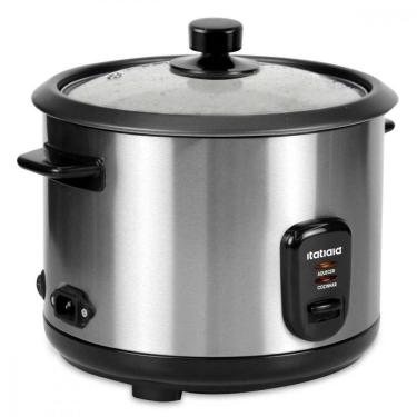 Imagem de Panela De Arroz Elétrica Itatiaia Midi 500w Inox/preto 1,5L 110V