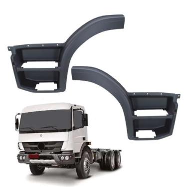 Imagem de Par Paralama Estribo MB Atego Lado Direito Esquerdo - Bonfanti