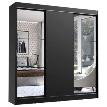Imagem de Guarda Roupa Casal 3 Portas Correr Istambul Madesa