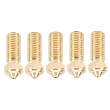 Imagem de Eujgoov 5PCS 0.8mm Bicos de Latão Substituição para X Plus 3 para PLA ABS PETG TPE TPU e PC para Impressão