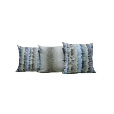 Imagem de Capas para Almofadas 45 x 45 Estampada Conjunto 3 Peças - Nallu Decor