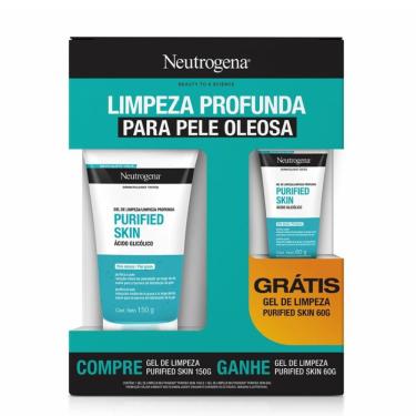 Imagem de Kit Neutrogena Purified Skin Gel de Limpeza 150g + Gel de Limpeza 60g