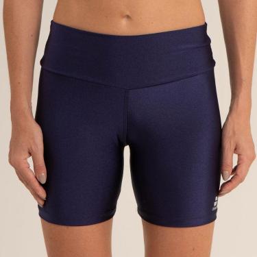 Imagem de Shorts Cirre Brilhante Trilobal Academia Liso-Feminino